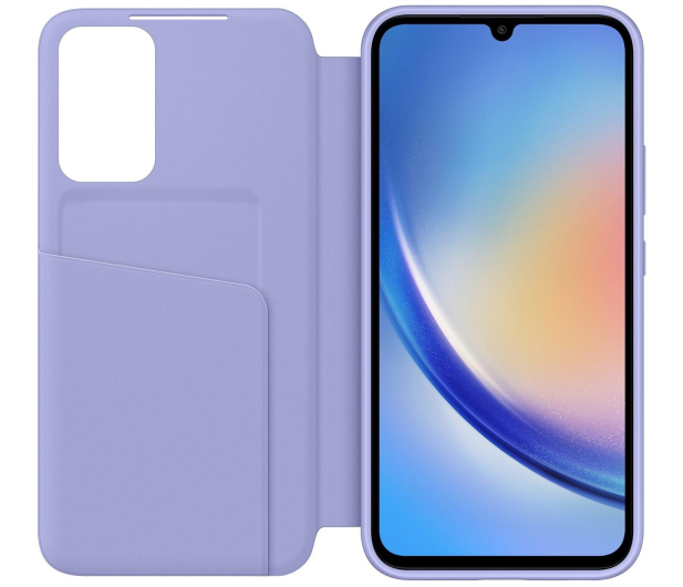 Samsung Smart View Wallet Case do Galaxy A54 fioletowe - 1127991 - zdjęcie 4